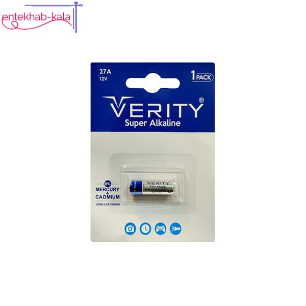 باتری 27 آمپر VERITY مدل SUPER ALKALINE