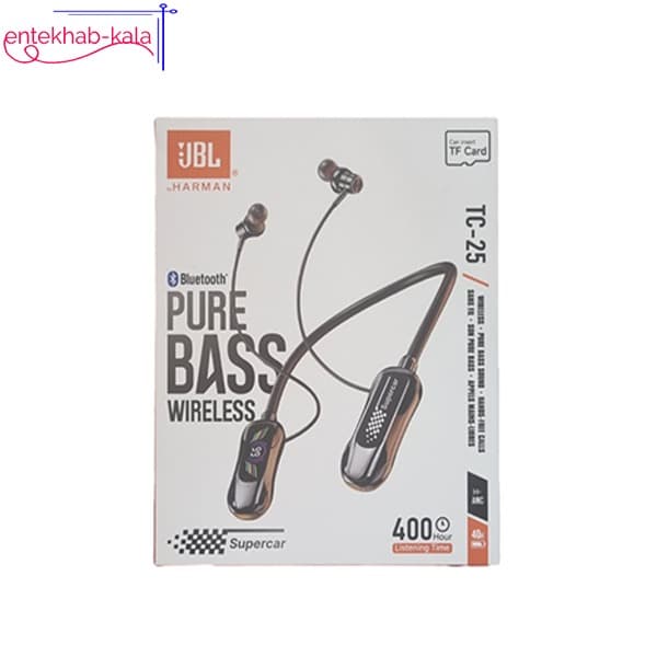 هندزفری بلوتوث گردنی جی بی ال JBL مدل TC-25