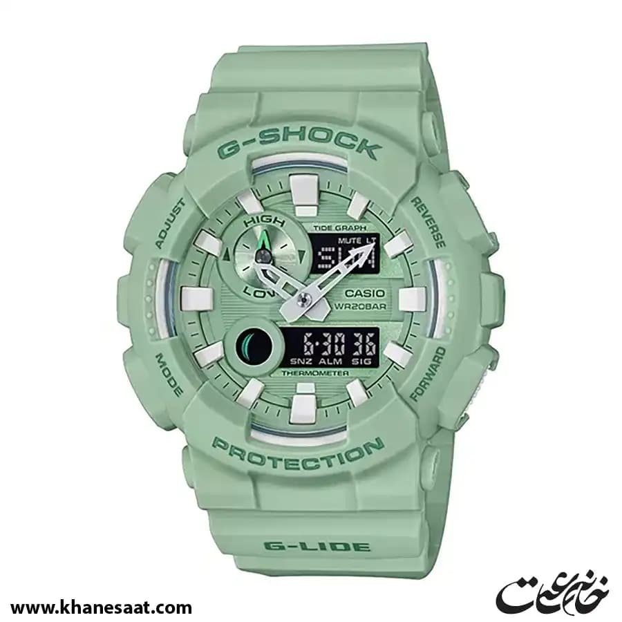 ساعت جی شاک سبز GAX-100CSB-3A — تصویر ۴