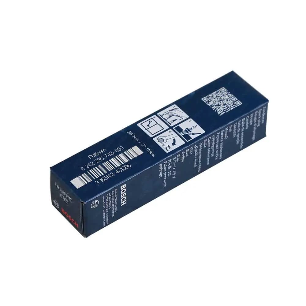 شمع سوزنی پایه بلند پلاتینیوم بوش FR7MPP10-6765 — تصویر ۲