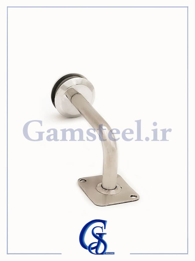 اتصال شیشه به پروفیل استیل مدل bg1300 — تصویر ۲