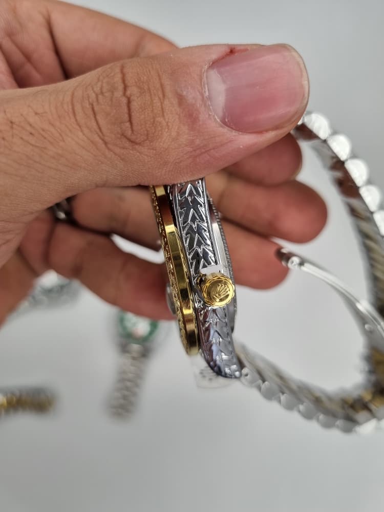 ساعت مچی مردانه رولکس دراگون رنگبندی (ارسال رایگان) — تصویر ۵