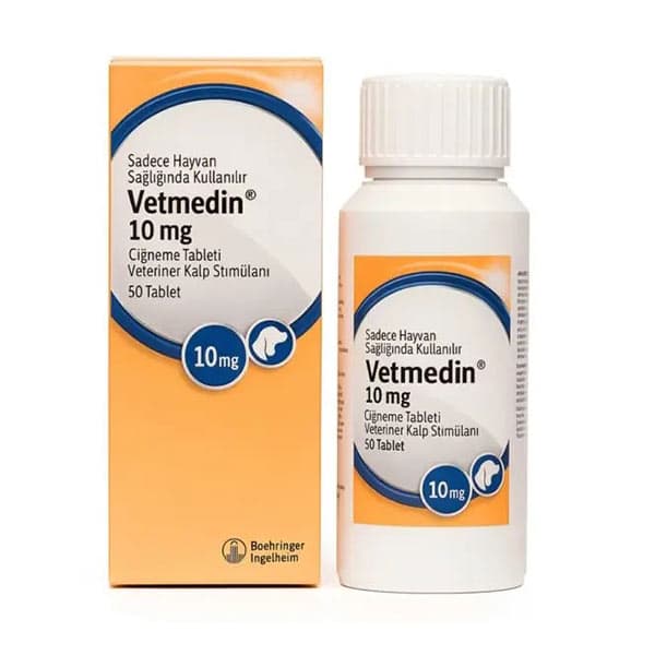 قرص قلب سگ وتمدین پیموبندان 10 میلی‌گرم Vetmedin 10 mg Pimobendan — تصویر ۲