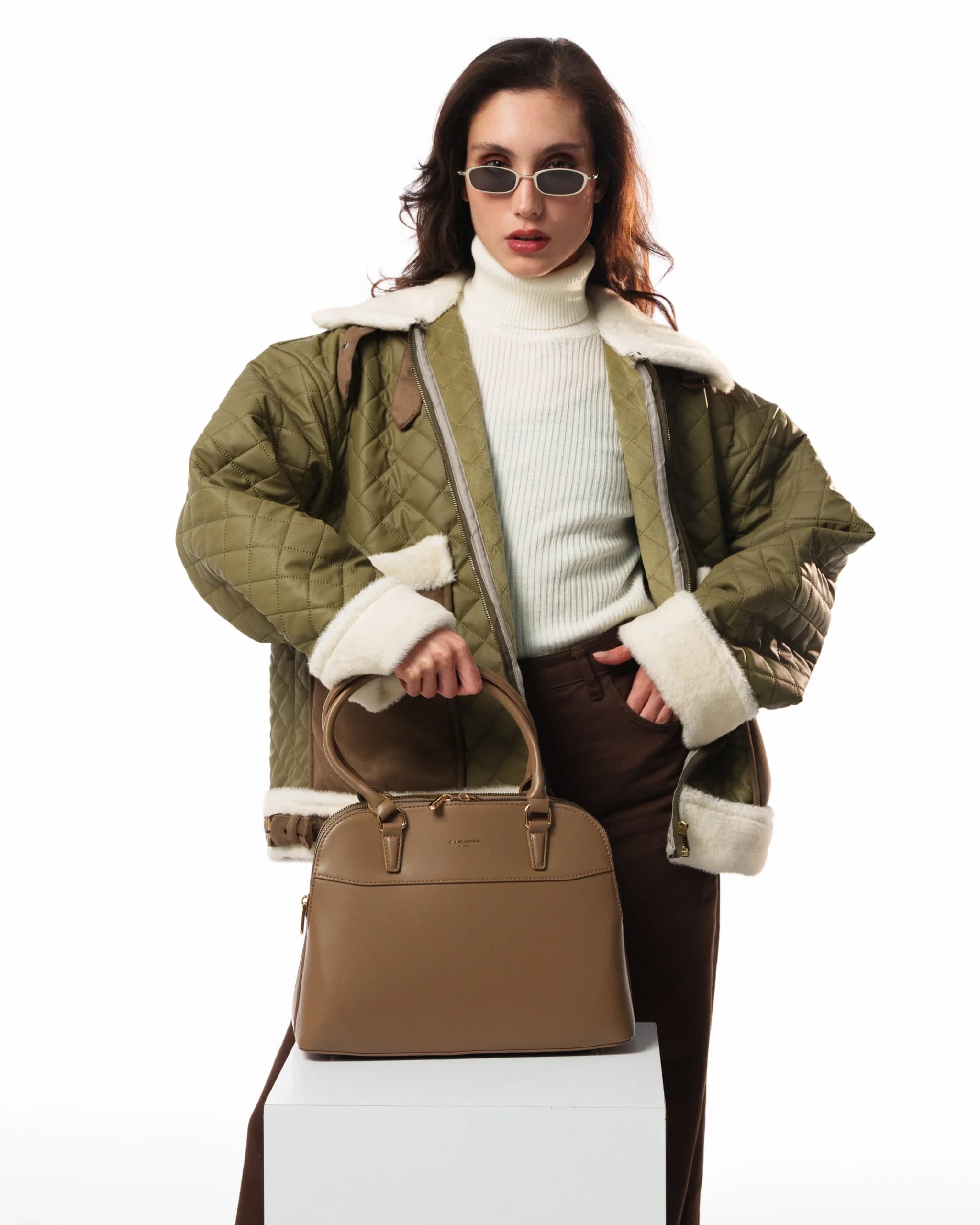 کيف دستي زنانه برند ديويد جونز کد CM6940 — تصویر ۷