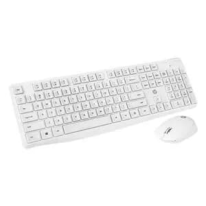 کیبورد و ماوس بی‌سیم HP مدل CS10 اکبند رنگ سفید — تصویر ۸