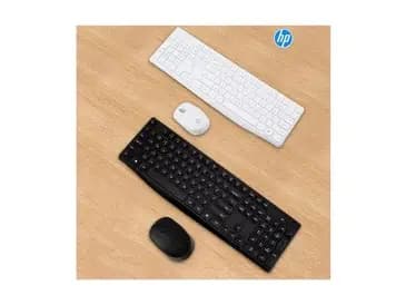 کیبورد و ماوس بی‌سیم HP مدل CS10 اکبند رنگ سفید — تصویر ۷