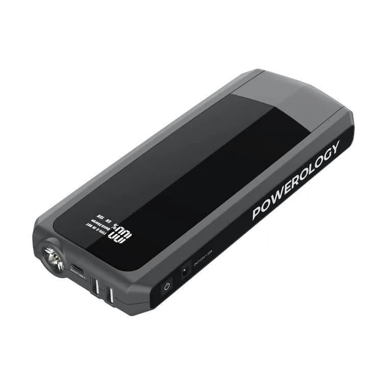 پاوربانک ۱۶۰۰۰ و جامپ استارتر خودرو پاورولوژی Powerology JumpStart Power Bank PPBCHA29 — تصویر ۵