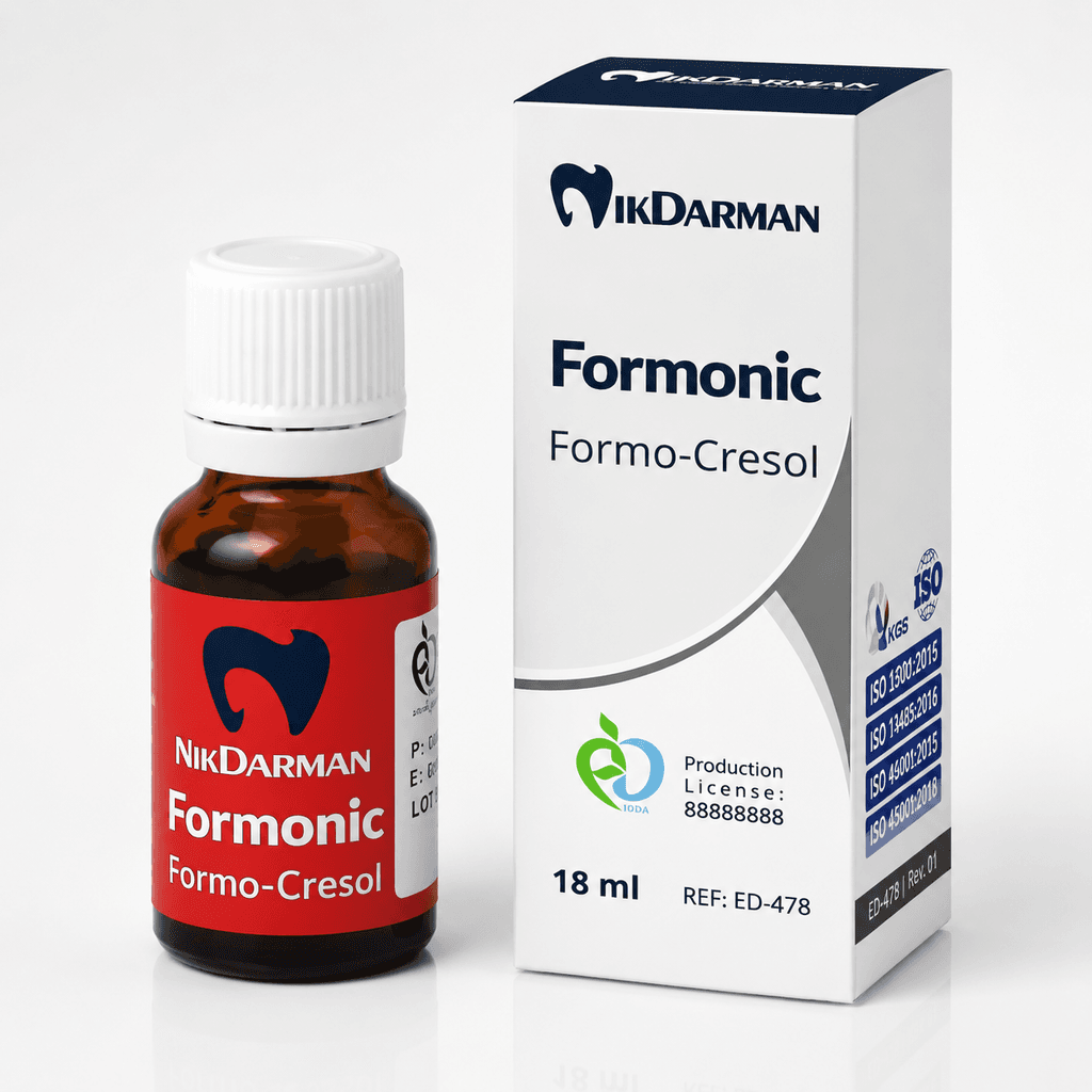 فرموکروزول نیک درمان Formonic | خرید فرموکروزول دندانپزشکی