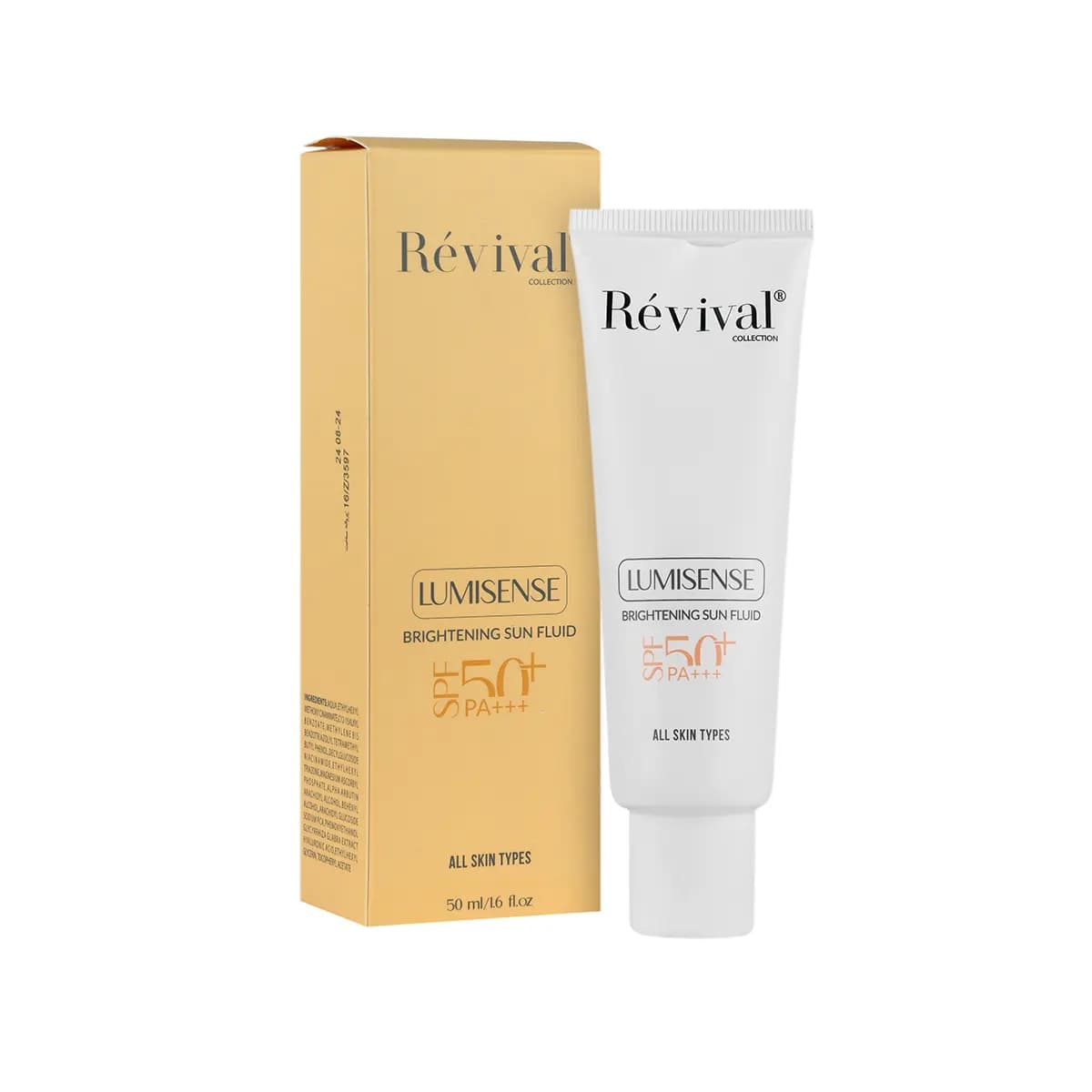 فلوئید ضد آفتاب روشن کننده SPF50 لومیسنس رویوال — تصویر ۳