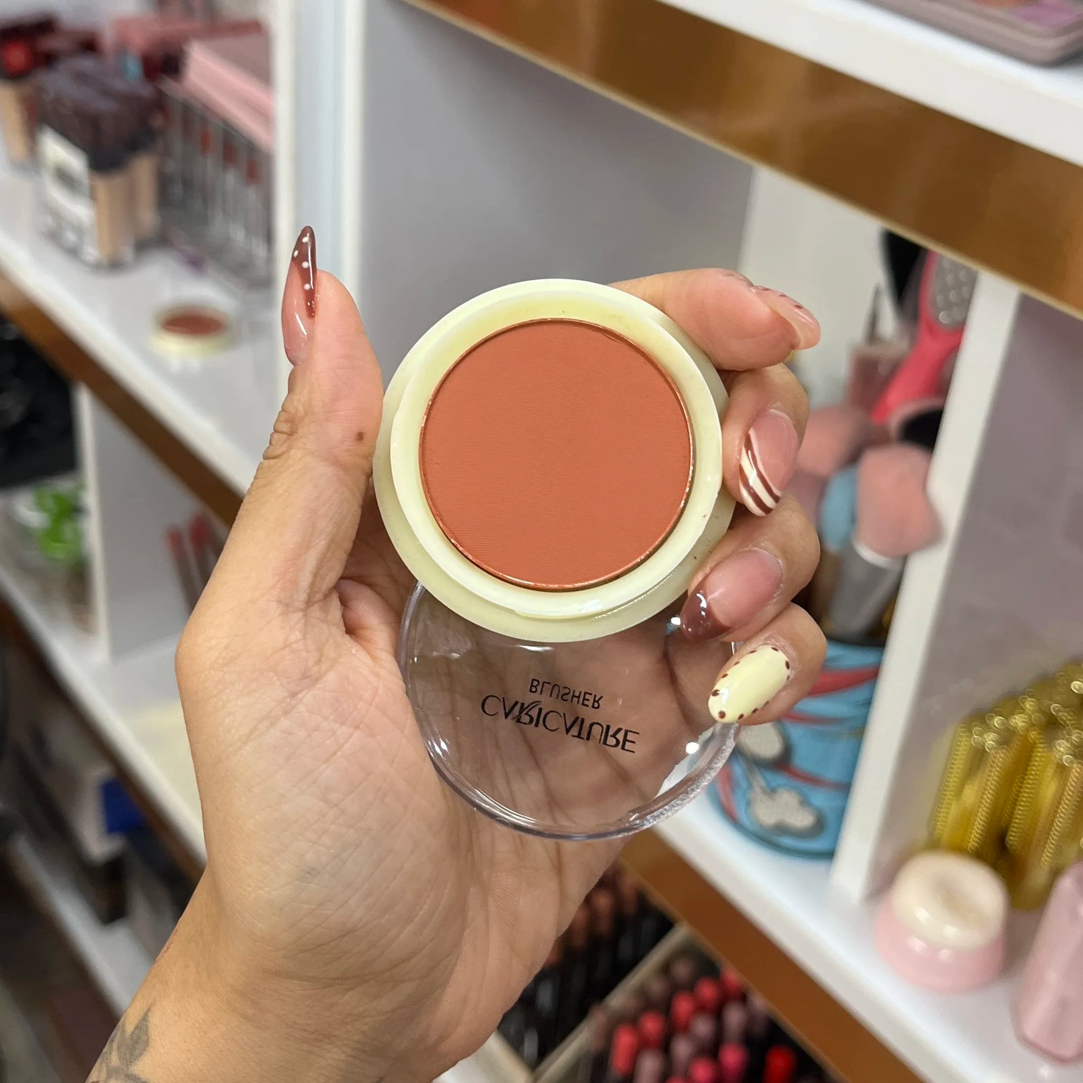 رژگونه پودری کاریکاتور 7 رنگ کوچک — تصویر ۸