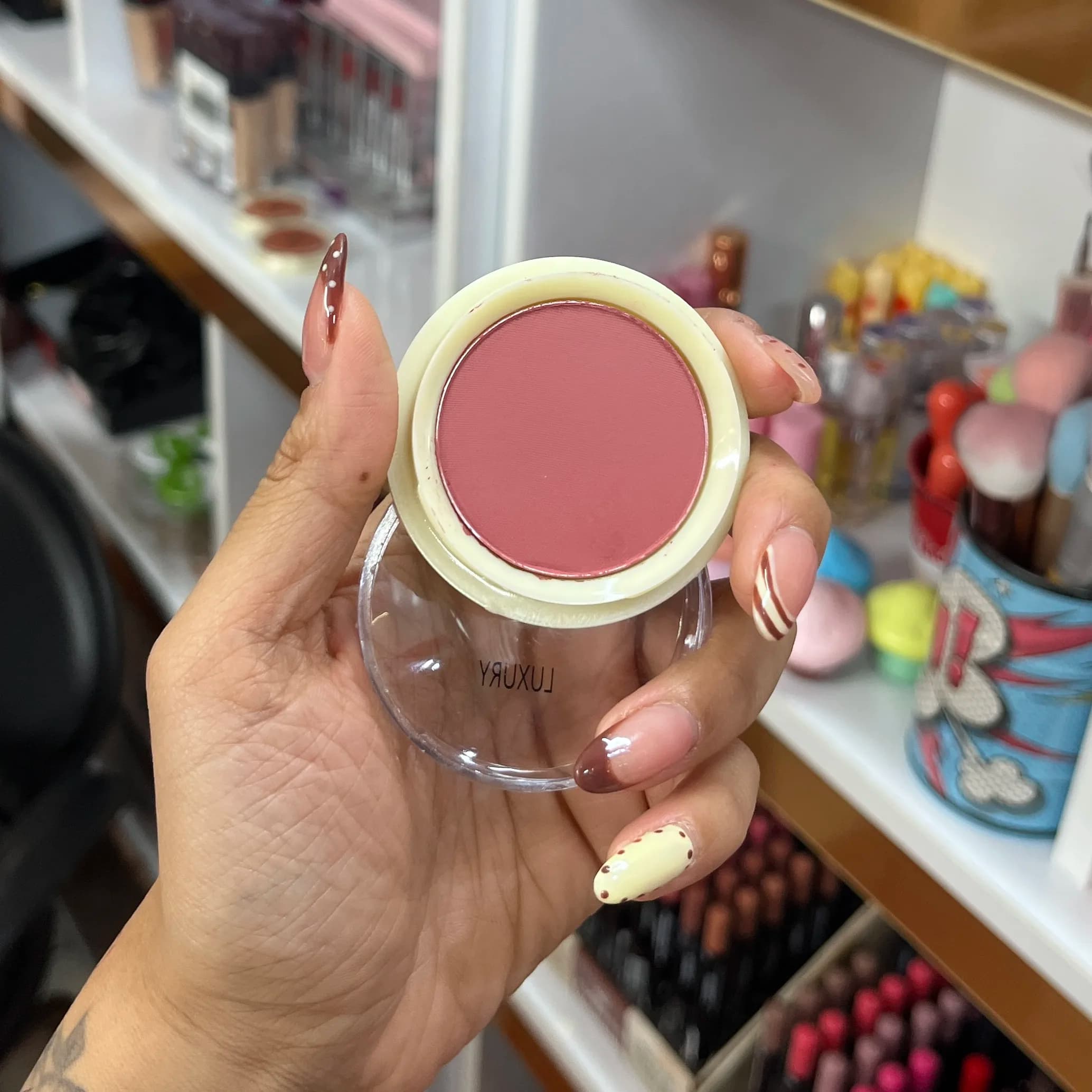 رژگونه پودری کاریکاتور 7 رنگ کوچک — تصویر ۷