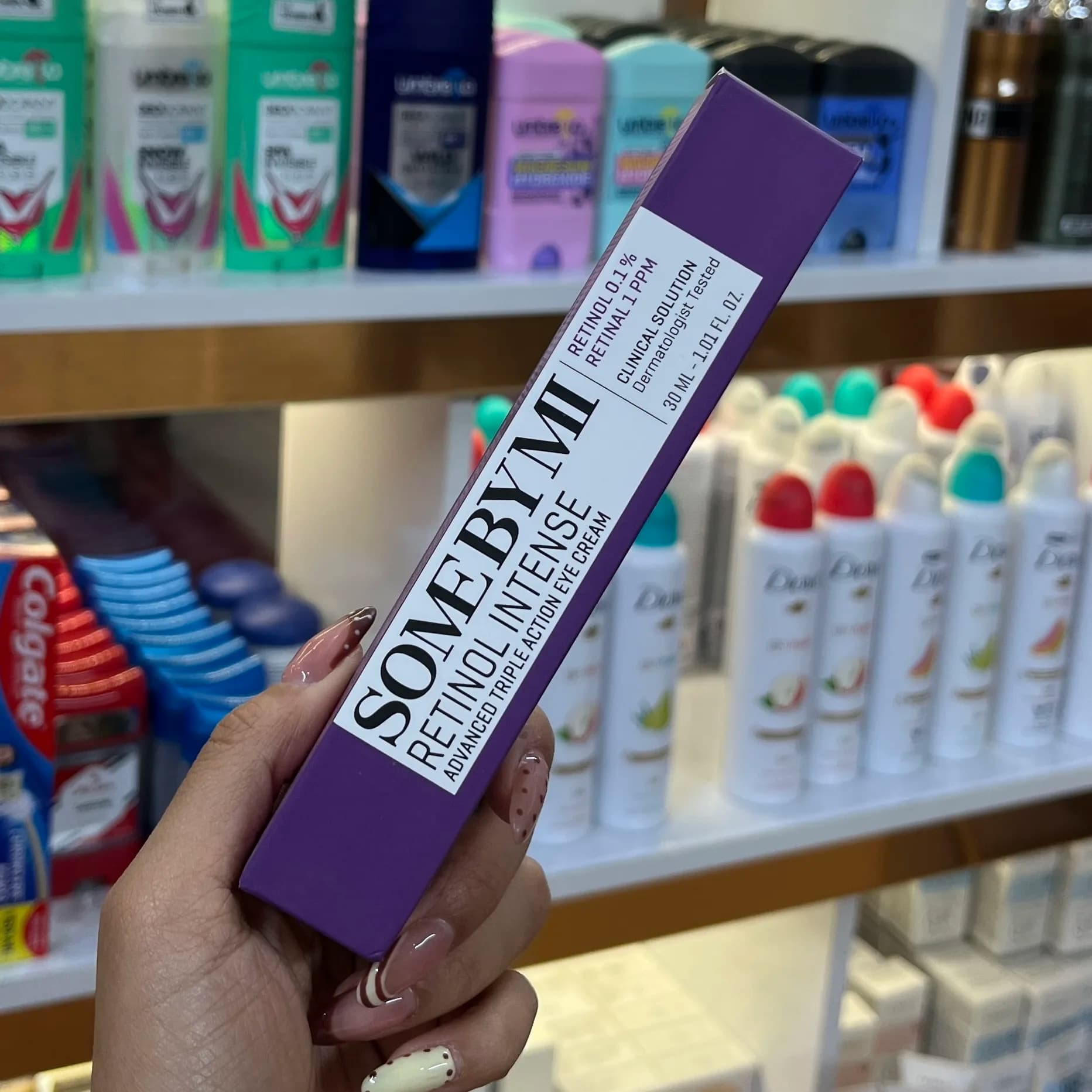 کرم دور چشم رتینول سام بای می Retinol Intense حجم 30 میل اورجینال — تصویر ۸