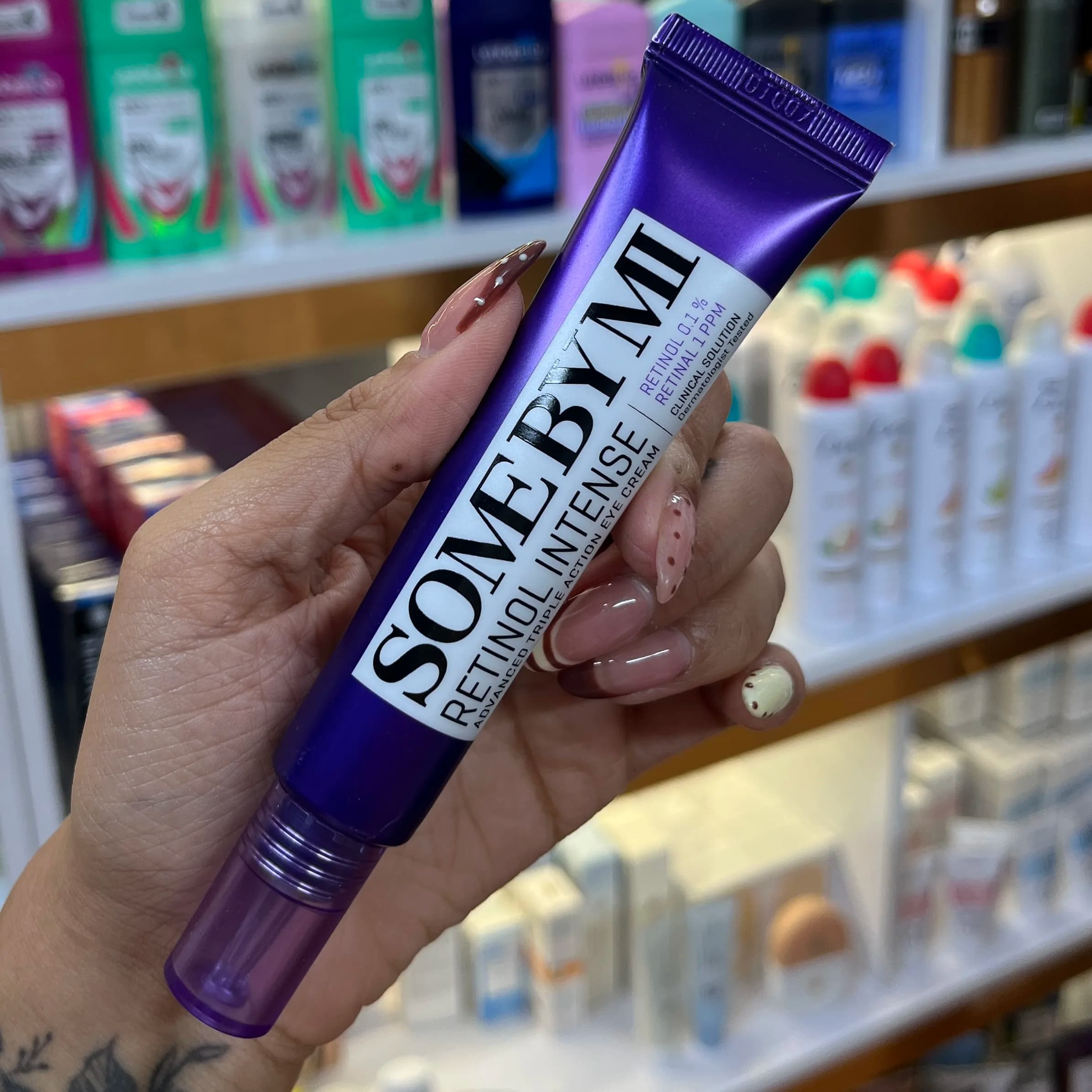 کرم دور چشم رتینول سام بای می Retinol Intense حجم 30 میل اورجینال — تصویر ۲