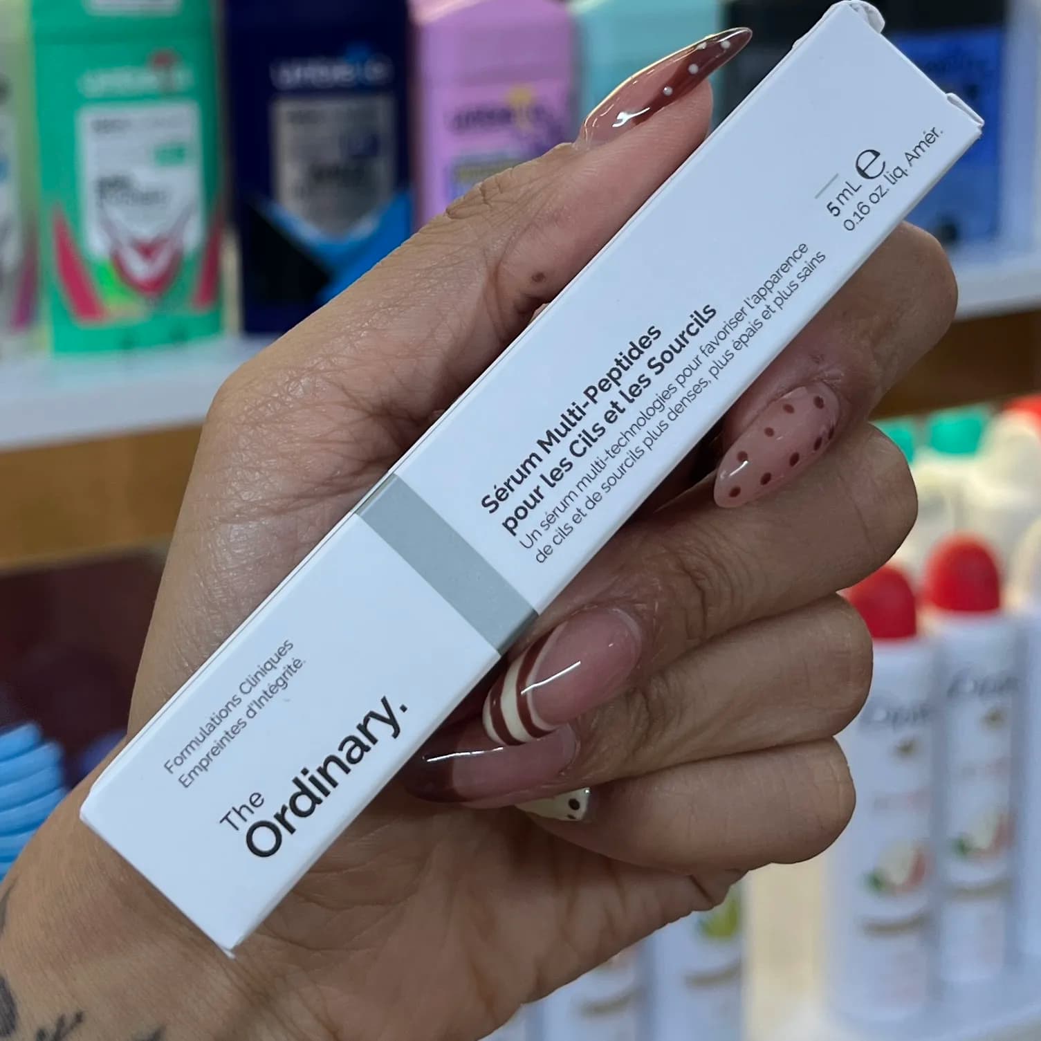 سرم تقویت مژه و ابرو اوردینری Multi-Peptide اورجینال 5 میل — تصویر ۸