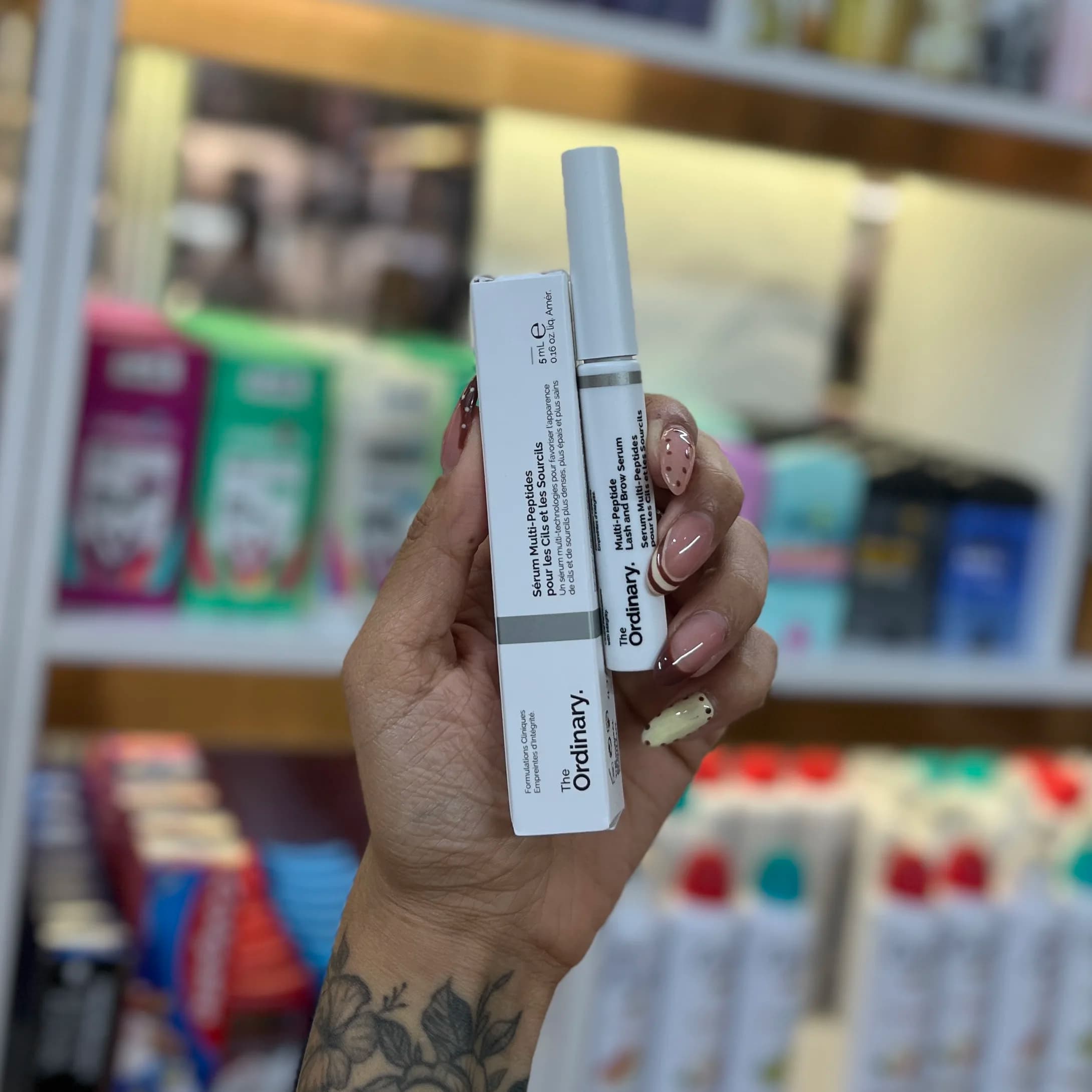 سرم تقویت مژه و ابرو اوردینری Multi-Peptide اورجینال 5 میل