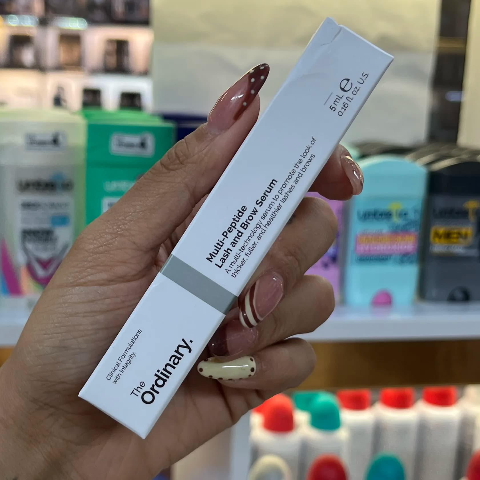 سرم تقویت مژه و ابرو اوردینری Multi-Peptide اورجینال 5 میل — تصویر ۶
