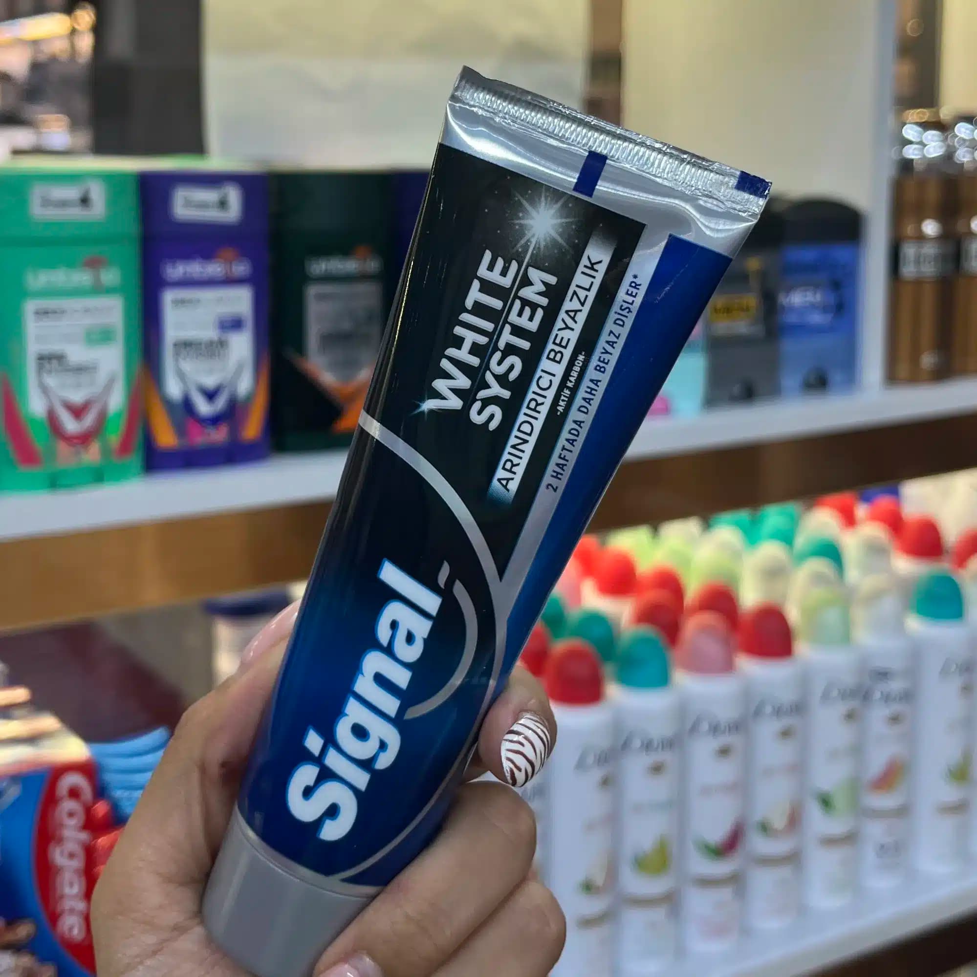 خمیر دندان سیگنال white system سفید کننده 75 میل — تصویر ۲