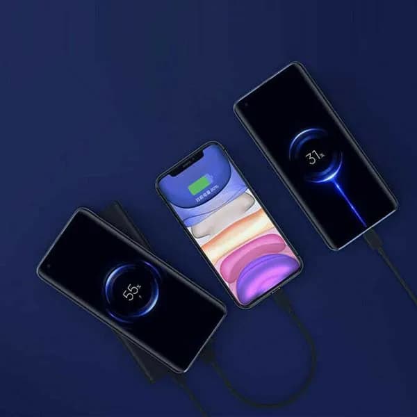 استند و پاوربانک وایرلس ۱۰۰۰۰ شیائومی XIAOMI WPB25ZM توان ۳۰ وات — تصویر ۲