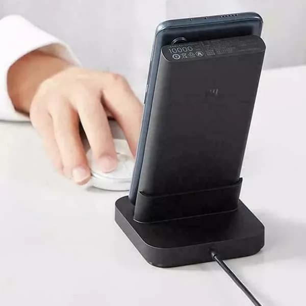 استند و پاوربانک وایرلس ۱۰۰۰۰ شیائومی XIAOMI WPB25ZM توان ۳۰ وات — تصویر ۴