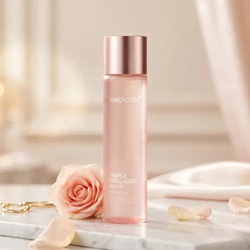 تونر جوانساز کلاژن مدل Triple Collagen مدی‌کیوب — تصویر ۳