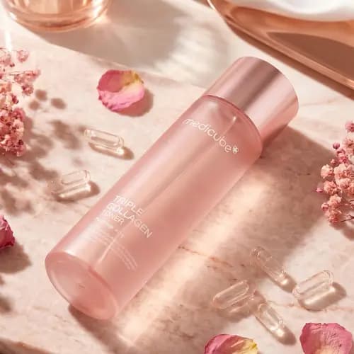تونر جوانساز کلاژن مدل Triple Collagen مدی‌کیوب — تصویر ۲