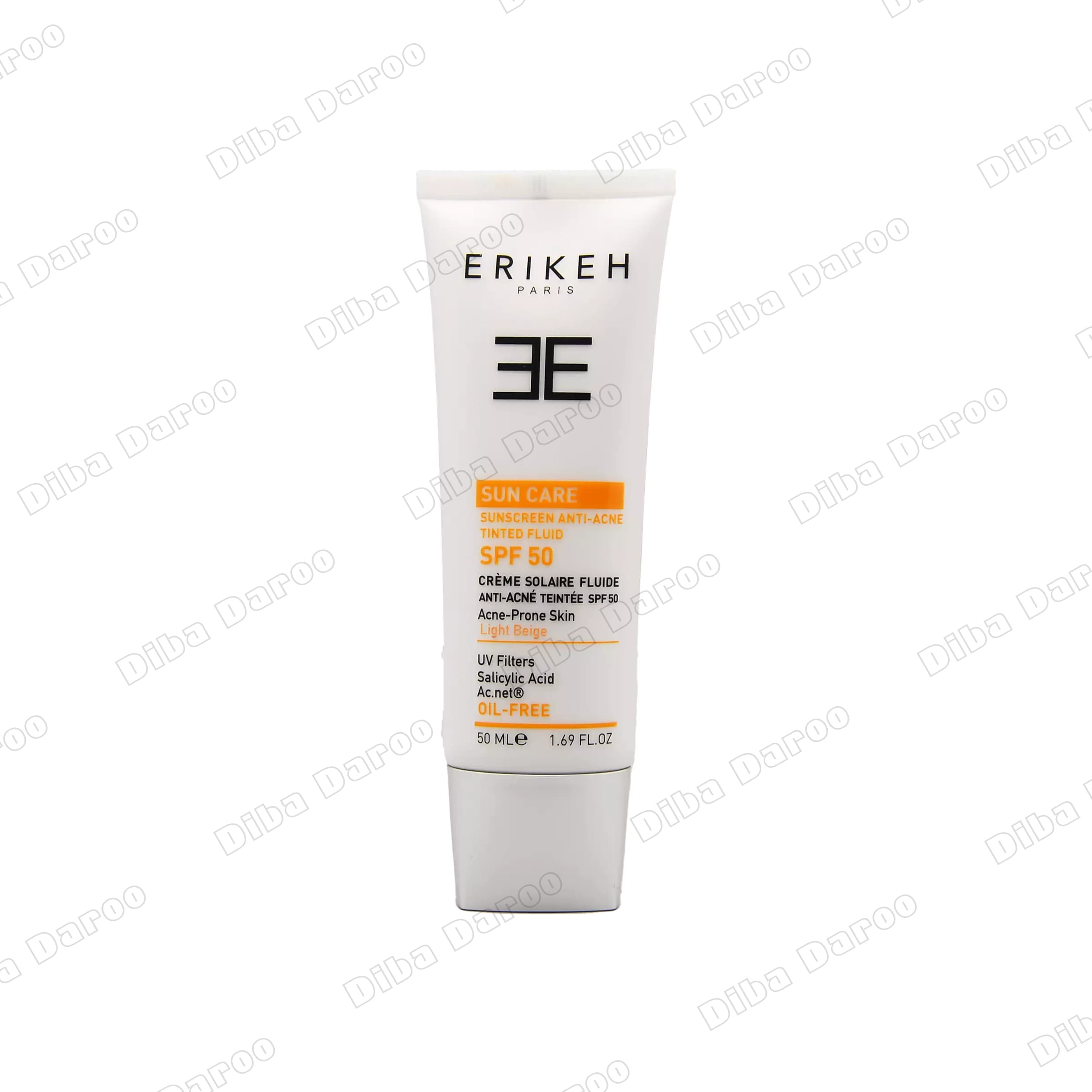 فلوئید ضد آفتاب و ضد جوش SPF50 اریکه 50 میلی لیتر — تصویر ۹
