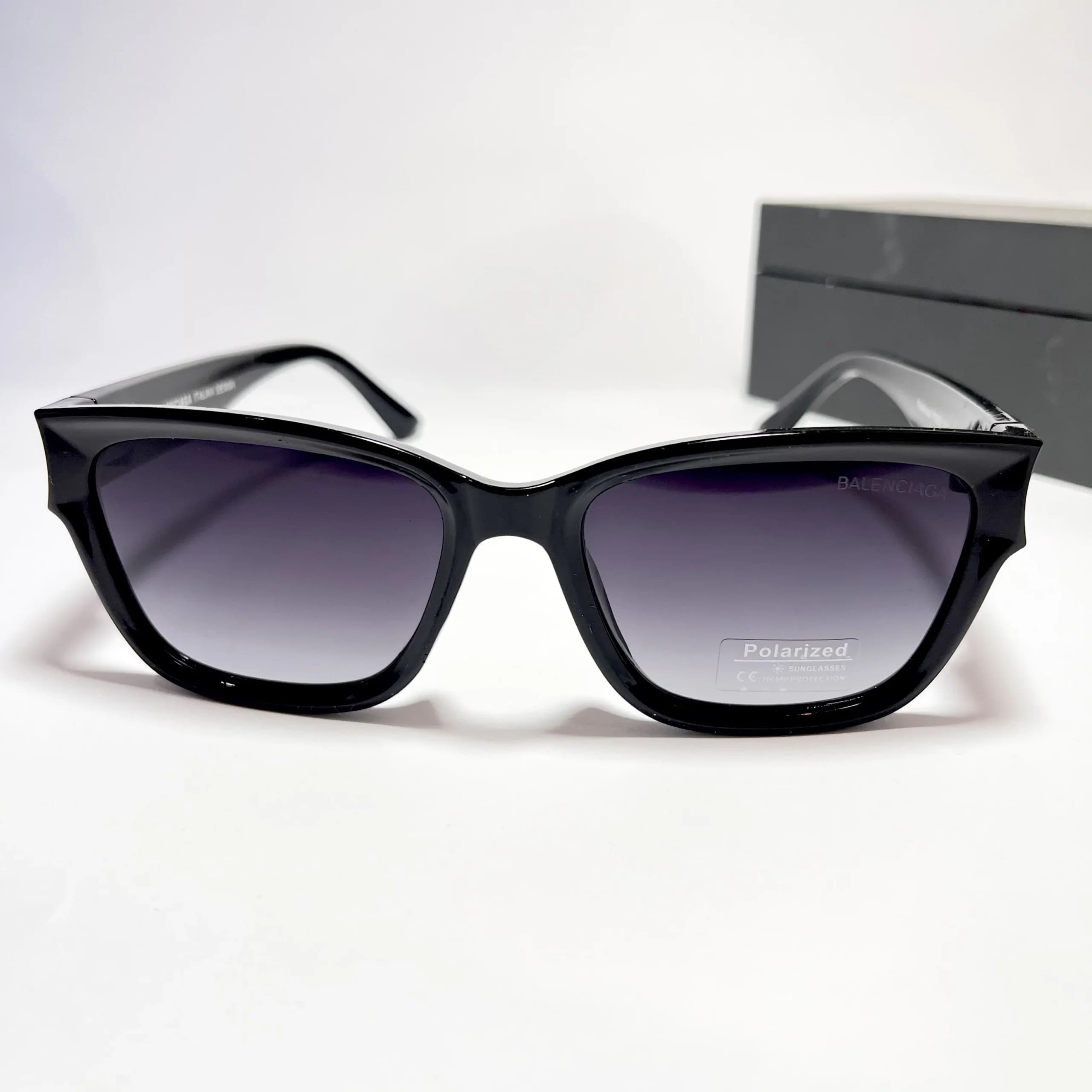 عینک آفتابی UV protection مدل Rectangle کد 200172 — تصویر ۳