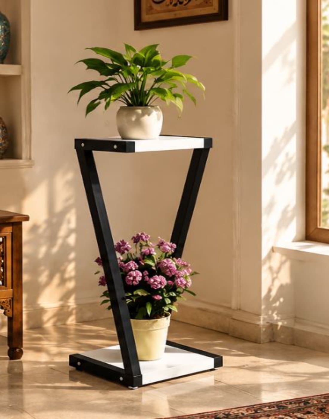 استند مخروطی گل سایز متوسط SM-01-010 سورین متال
