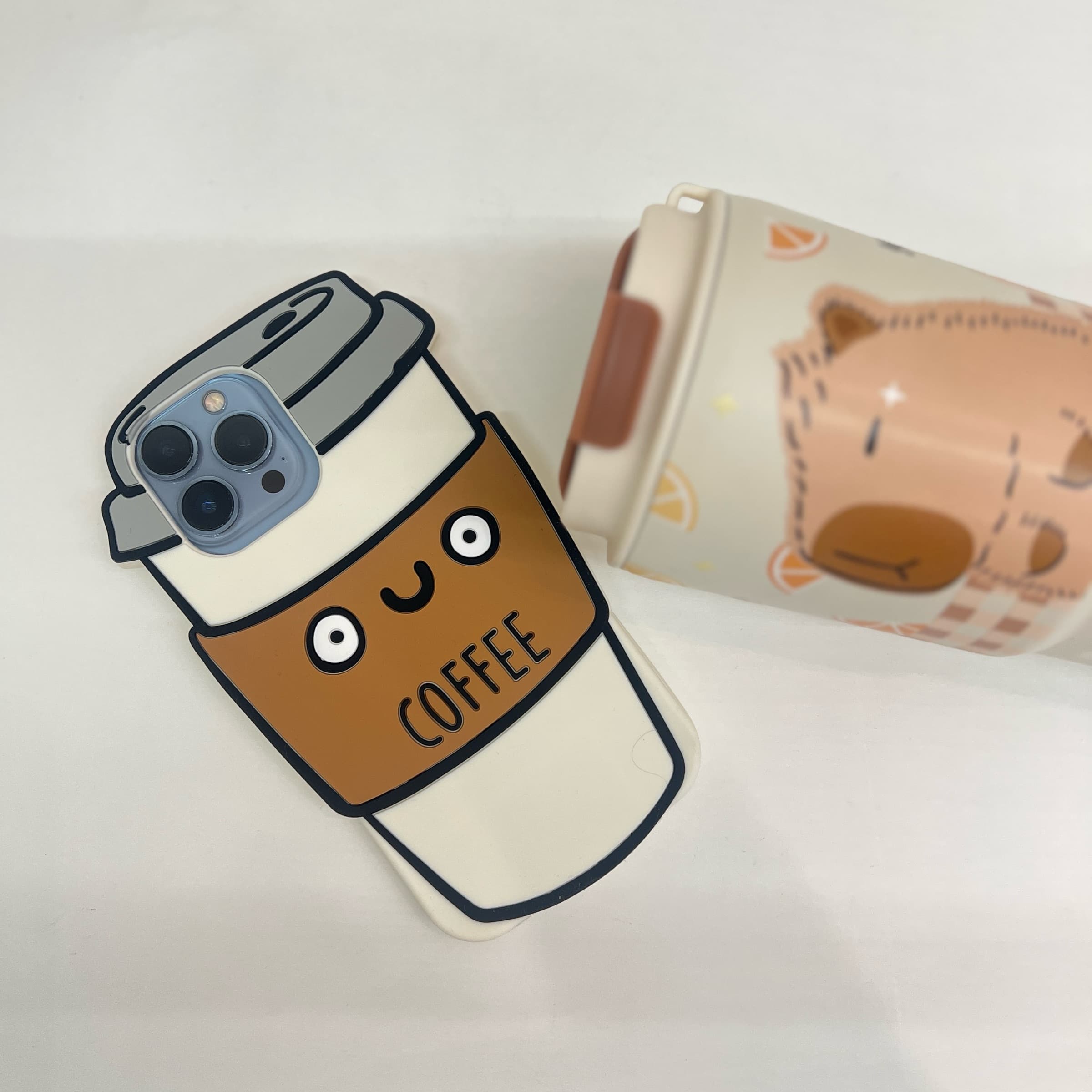 قاب گوشی مدل COFFEE سیلیکونی
