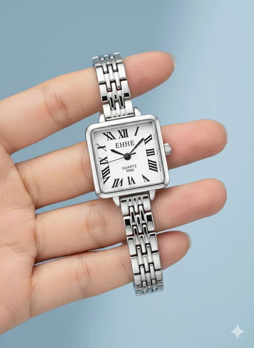 ساعت زنانه EHHE مدل Quartz بند استیل کد 27516 — تصویر ۲