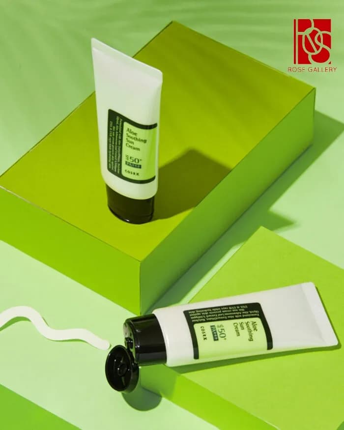 ضدآفتاب آبرسان و تسکین دهنده آلوئه ورا کوزارکس SPF50 — تصویر ۷