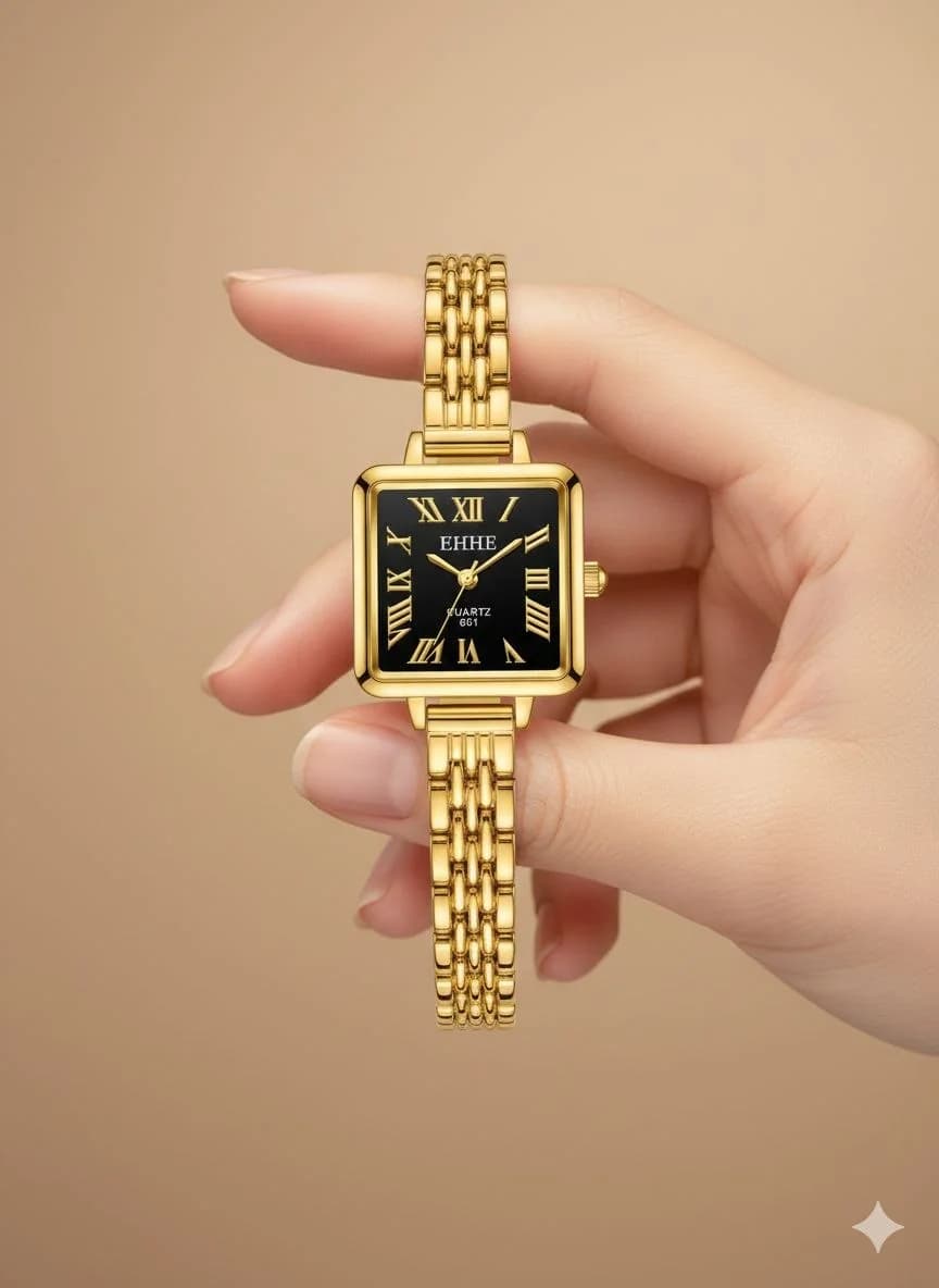 ساعت مچی EHHE مدل Quartz با قفل دستبندی کد2751 — تصویر ۳