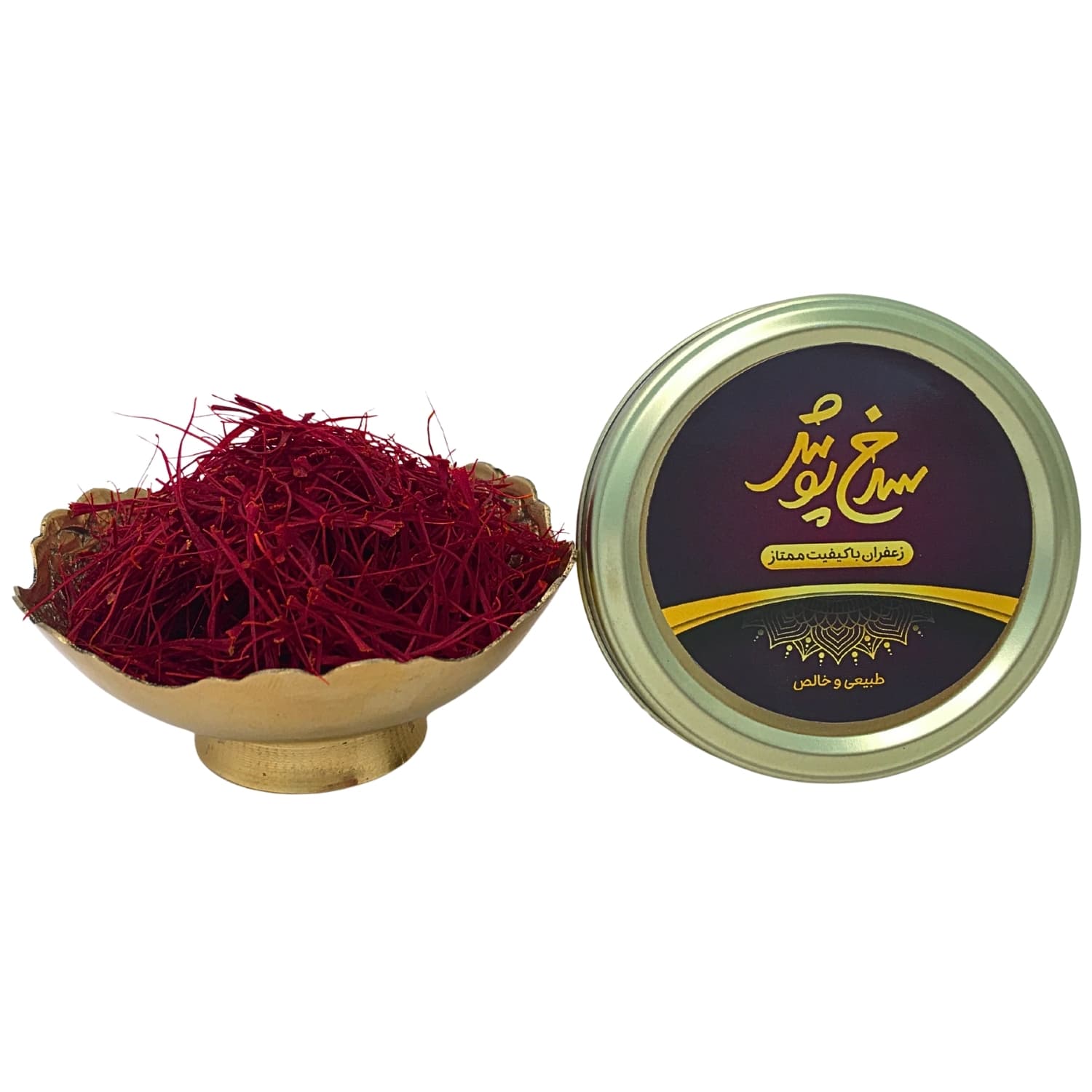 زعفران نگین ممتاز - ۱ گرم — تصویر ۴