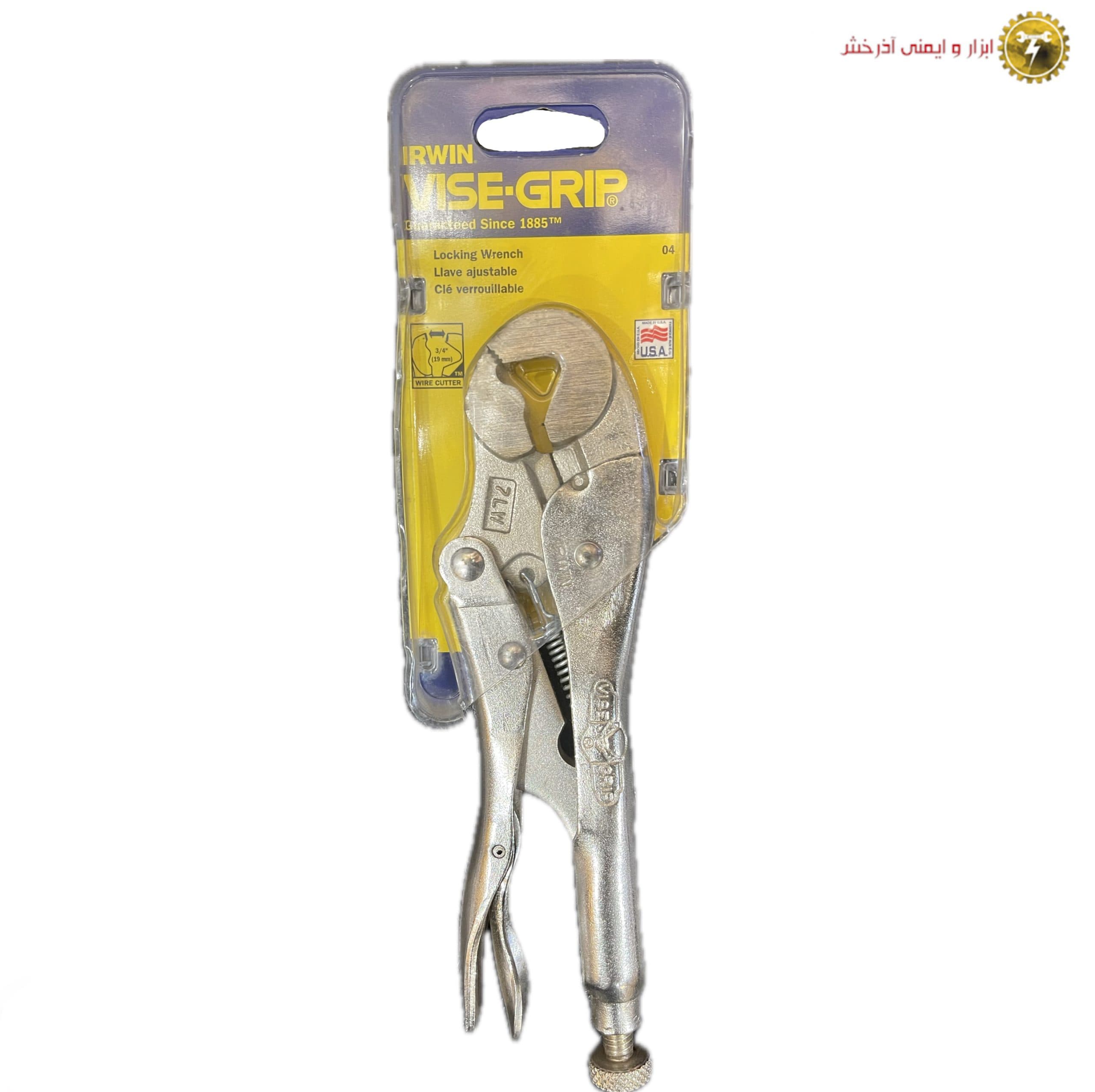انبر قفلی مهره گیر IRWIN Vise-Grip