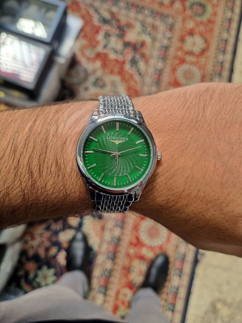 ساعت ست برند LONGINES صفحه سبز — تصویر ۲