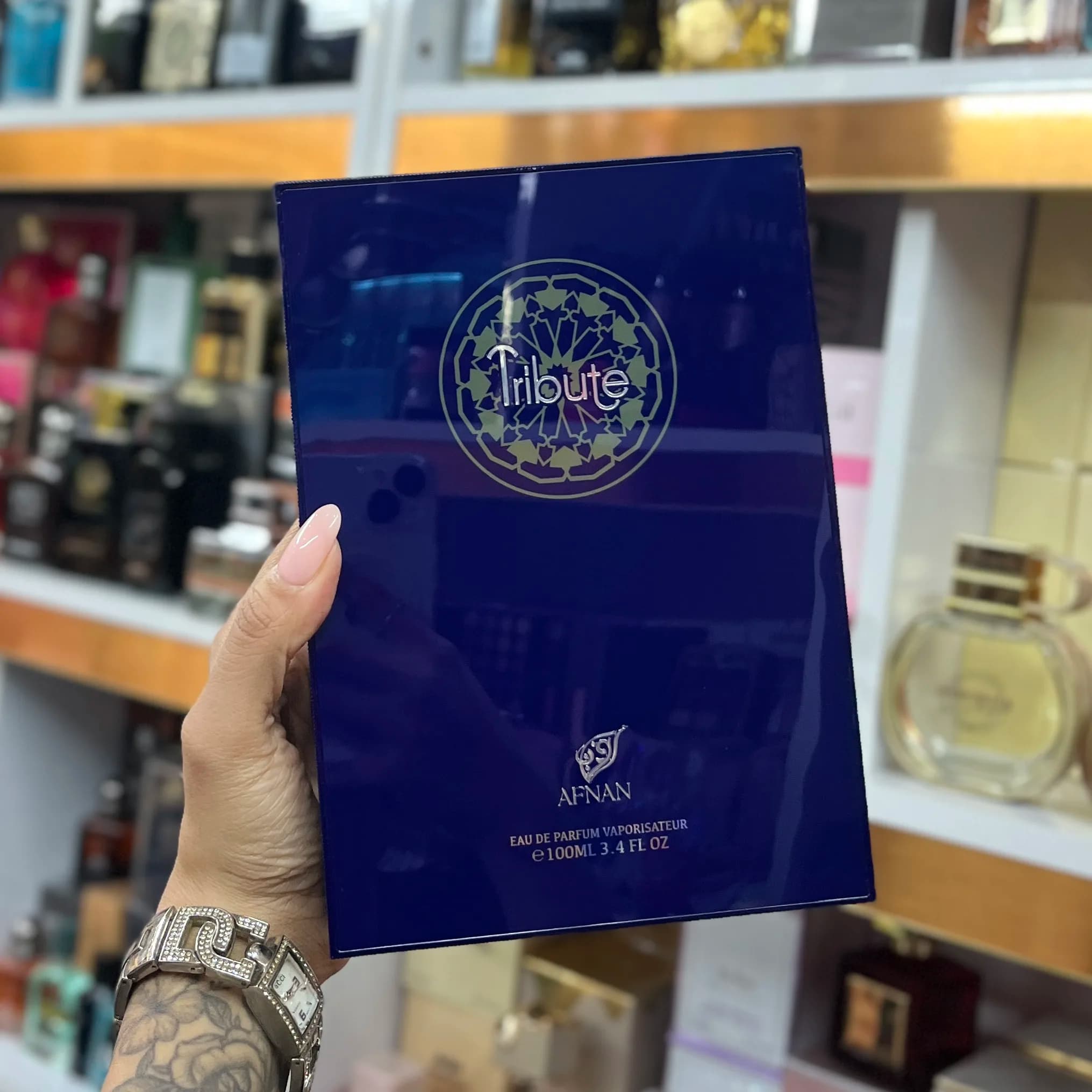 ادکلن افنان تریبوت بلو اورجینال 100 میل | Afnan Tribute Blue — تصویر ۶