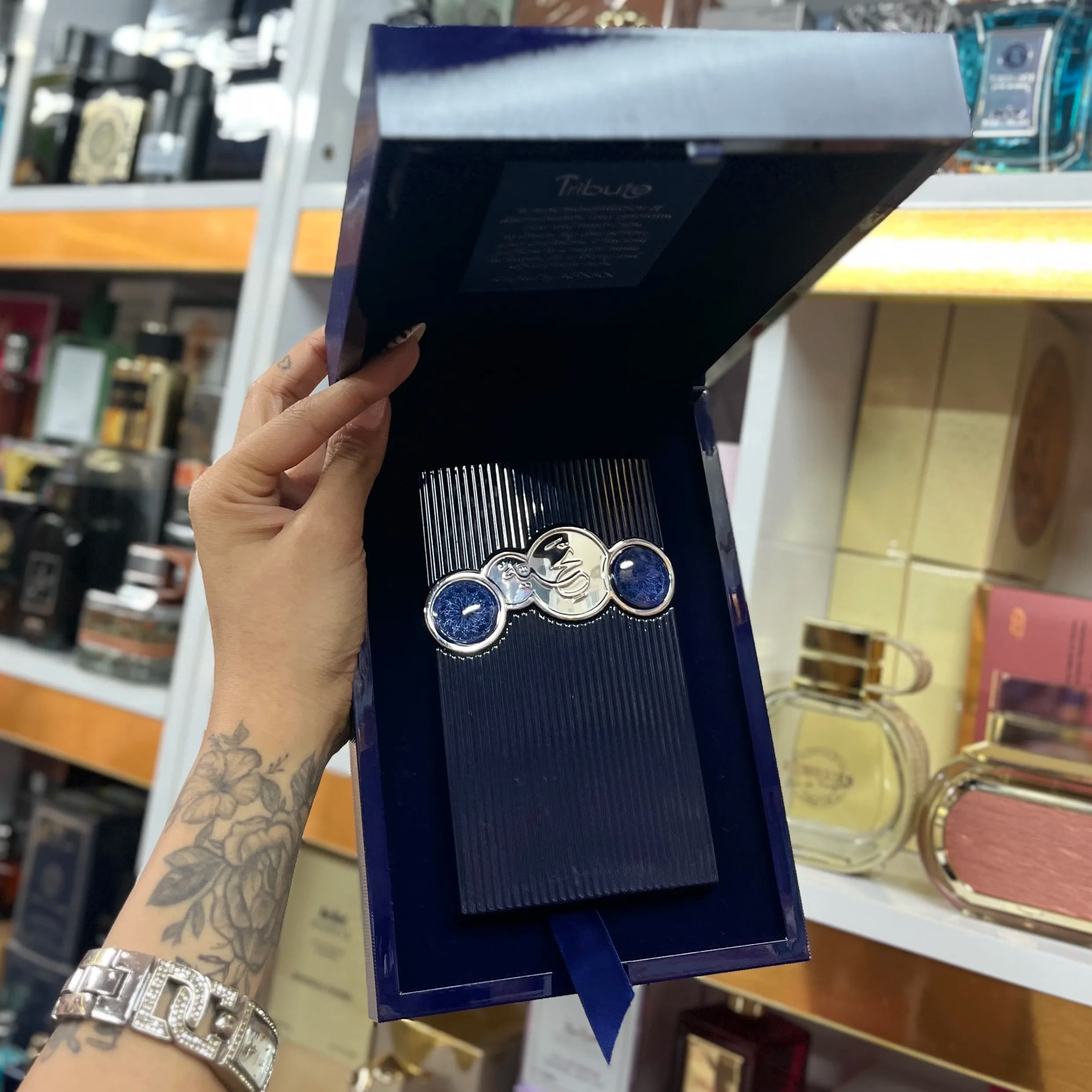 ادکلن افنان تریبوت بلو اورجینال 100 میل | Afnan Tribute Blue — تصویر ۲