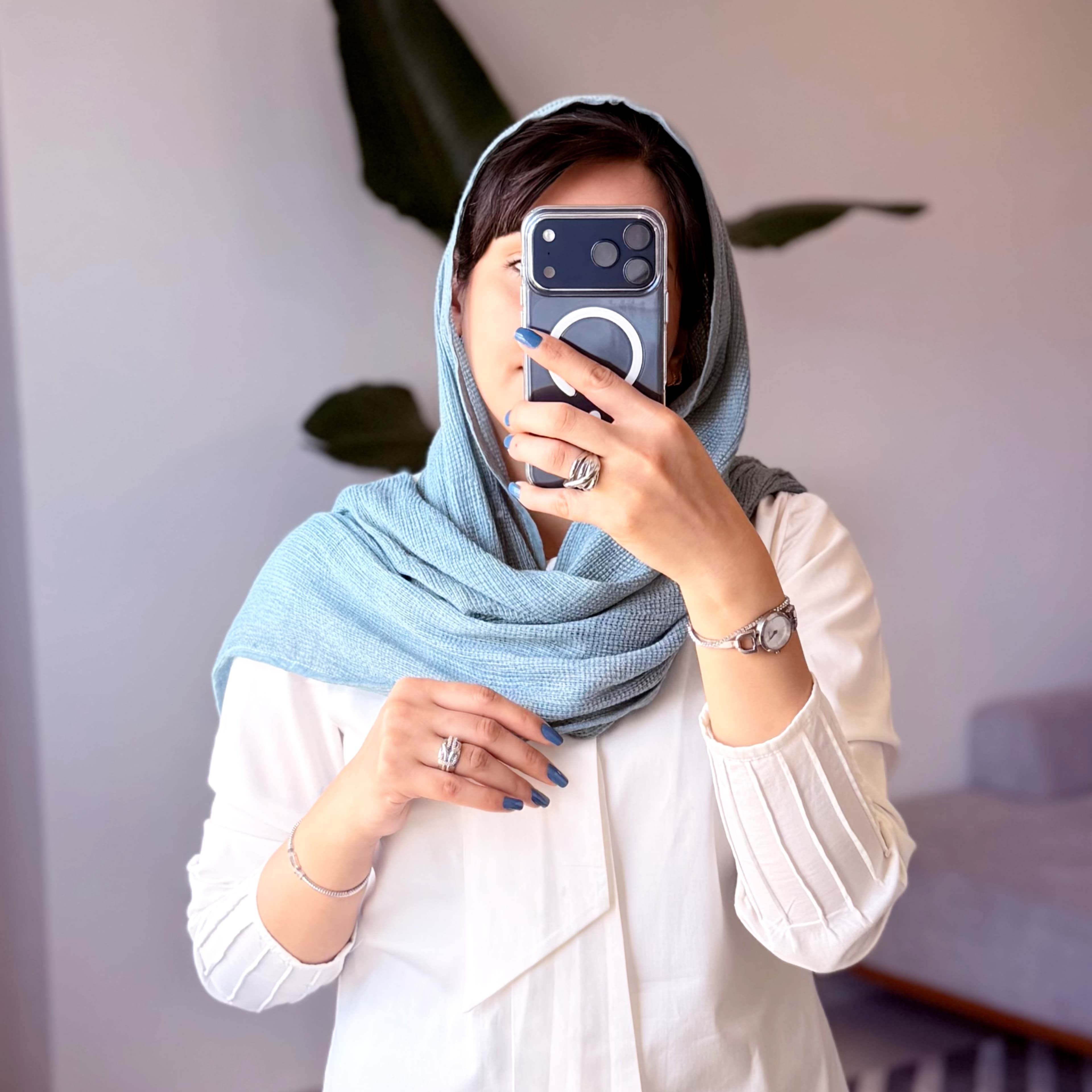 شال حصیری تابستانه