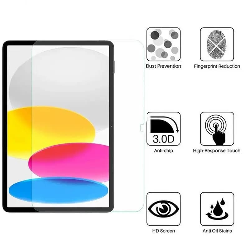 محافظ صفحه نمایش تبلت اپل (iPad A16 – iPad 11 (2025) – iPad 10 – iPad 10.9 (2022