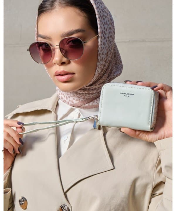 کيف پول زنانه برند ديويد جونز کد IR005 — تصویر ۶