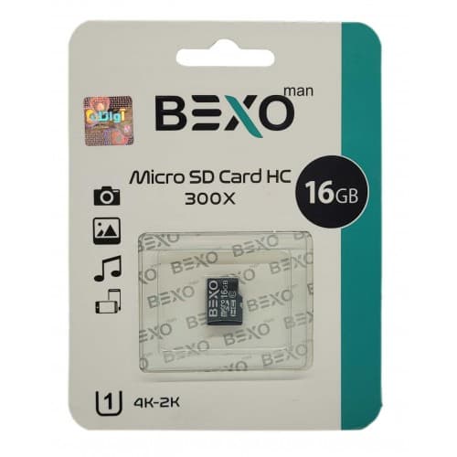 کارت حافظه microSD بکسو مدل 300X با ظرفیت 16گیگ