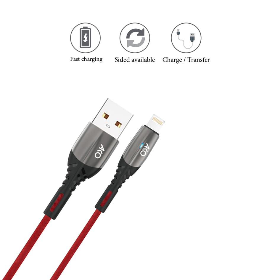 کابل تبدیل USB به Lightning آکو مدل AC-3 — تصویر ۳