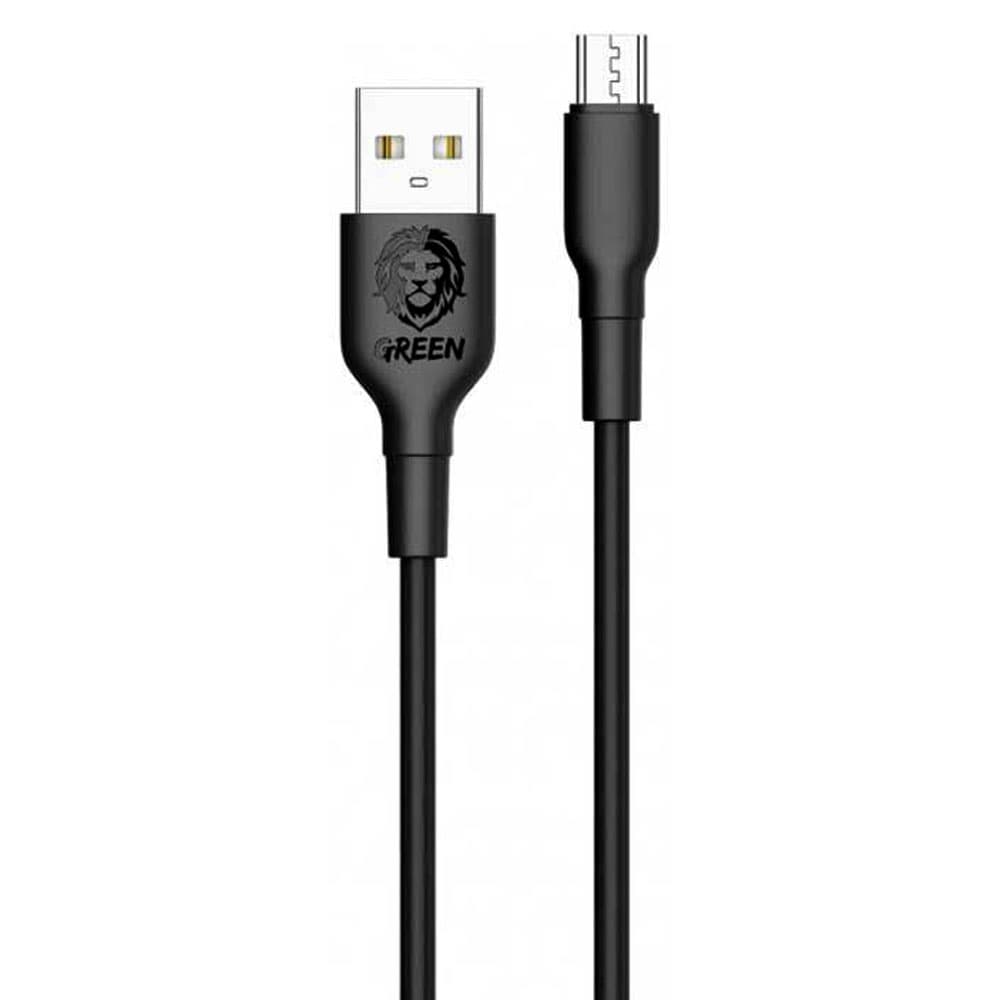 کابل تبدیل USB به Micro-USB گرین لاین مدل BRAIDED به طول 3 متر