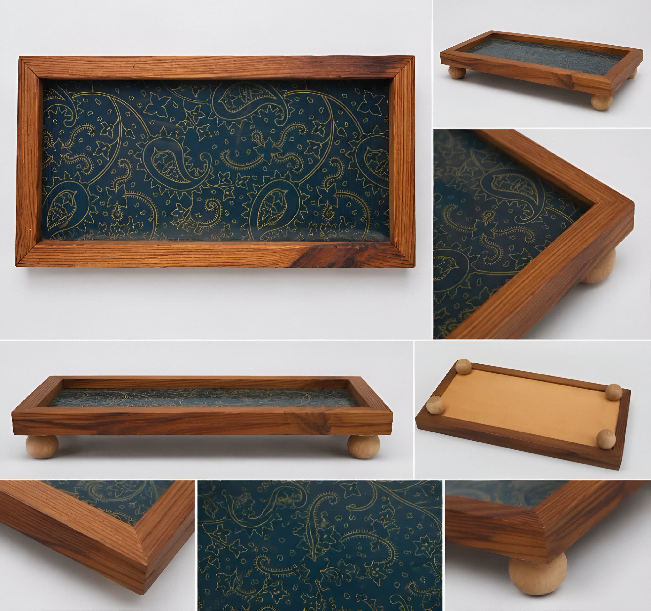 سینی پذیرایی و نظم دهنده طرح سنتی ( ارسال رایگان )
