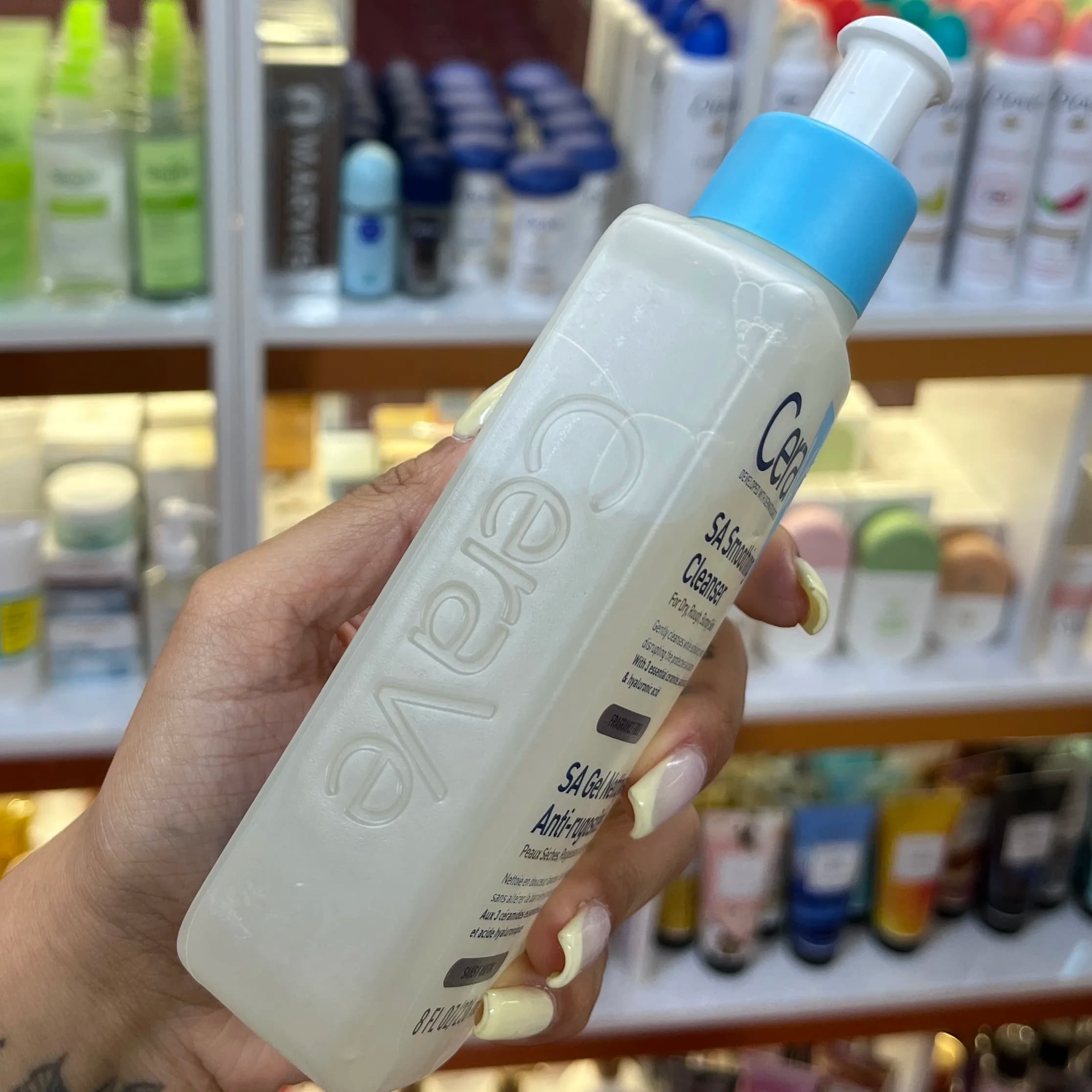 ژل شوینده SA سراوی اورجینال مناسب پوست خشک و زبر 236 میل — تصویر ۲