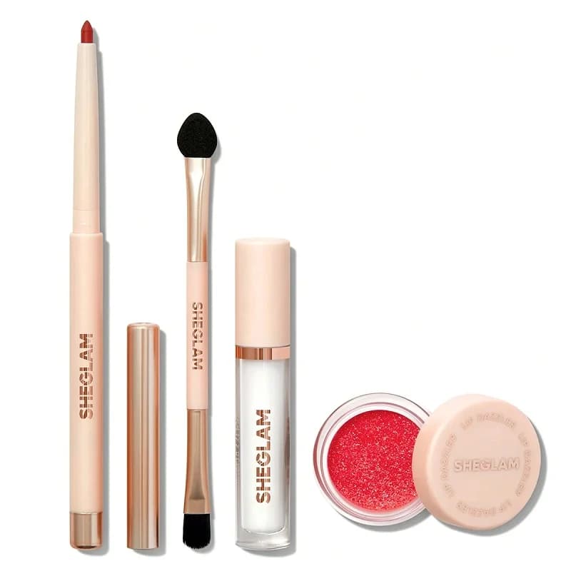 ست آرایشی گلیتردار و براق کننده لب مدل دازلر گلیتر شیگلم | Sheglam Lip Dazzler Glitter Kit