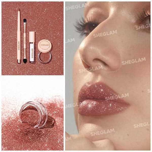ست آرایشی گلیتردار و براق کننده لب مدل دازلر گلیتر شیگلم | Sheglam Lip Dazzler Glitter Kit — تصویر ۳