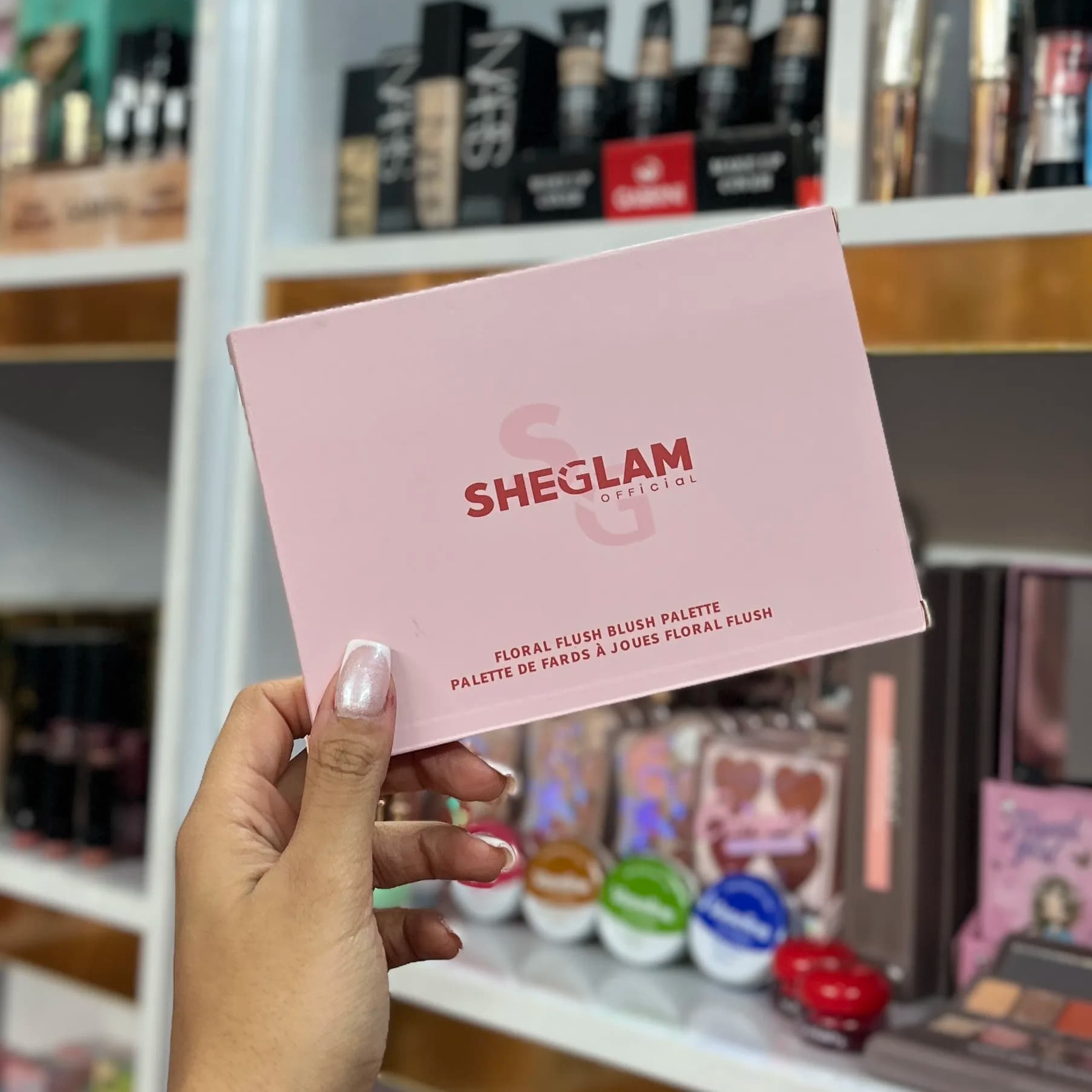 پالت رژگونه شیگلم مدل Floral Flush Blush Palette شش رنگ — تصویر ۲