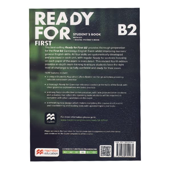 کتاب Ready for First 4th Edition ویرایش چهارم — تصویر ۳