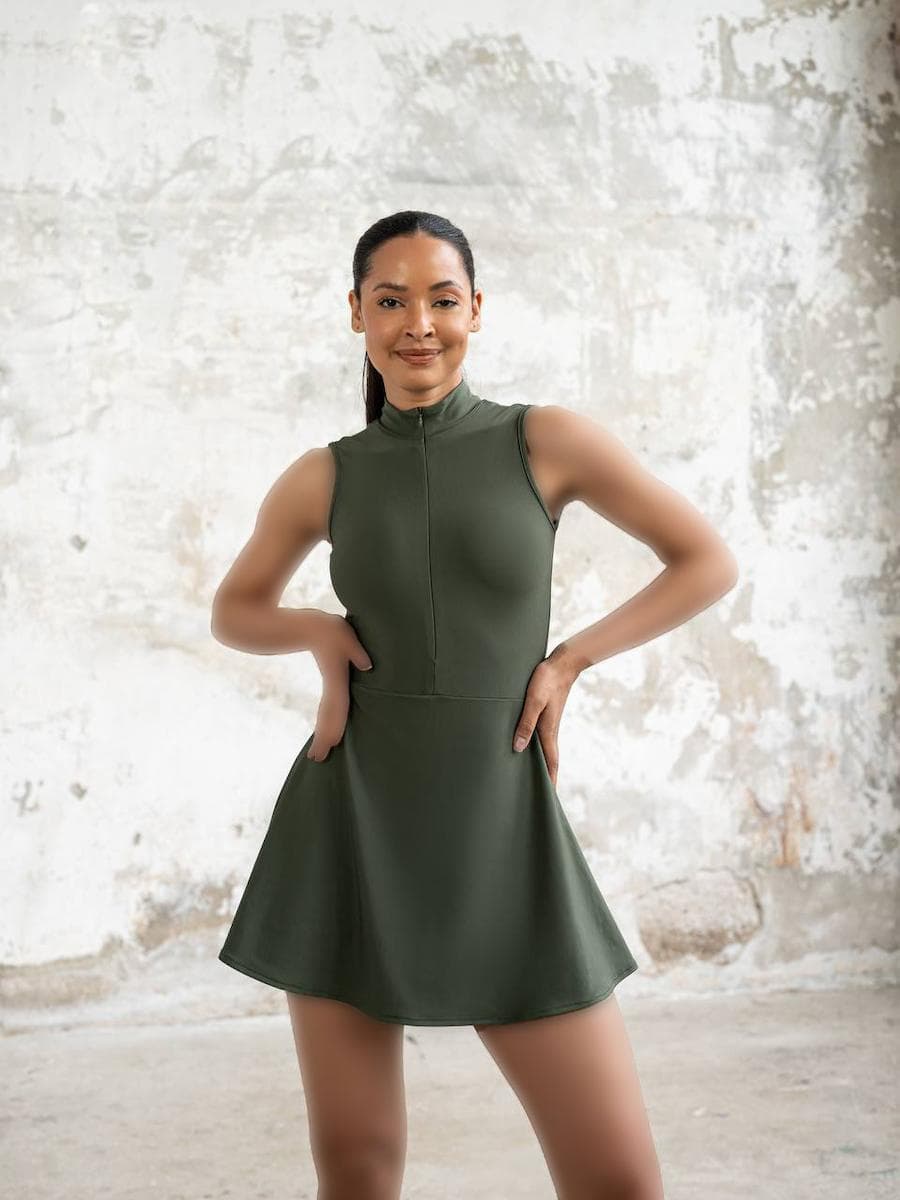 پیراهن تنیس کشاله دار لیسمینا 3056 Tennis Jumpsuit